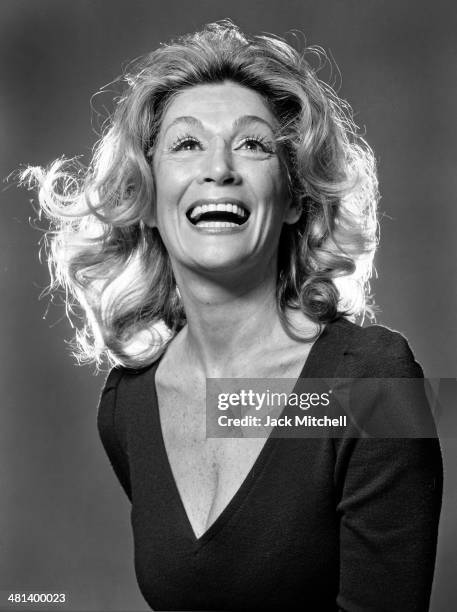 Academy Award-nominated actress and Warhol Superstar Sylvia Miles photographed in New York City in 1972.