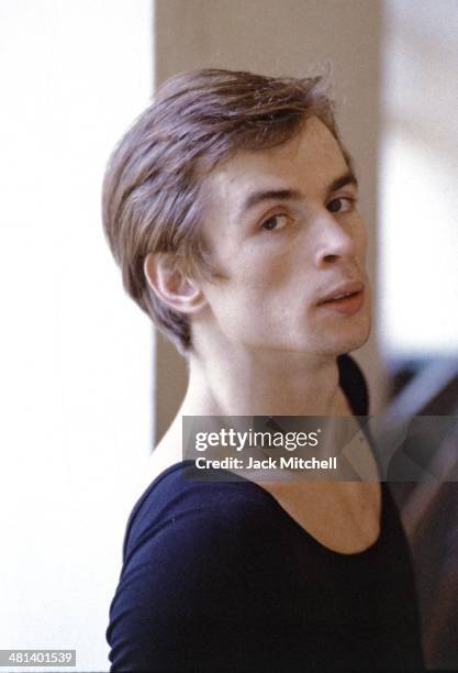 Rudolf Nureyev rehearsing, less than a year after he defected from the Soviet Union to the West, photographed in New York City January 24,1962.