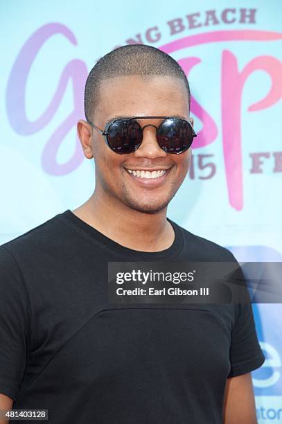 Ryan Glen attends the Long Beach Gospel Fest 2015 at Marina Green Park on July 19, 2015 in Long Beach, California.