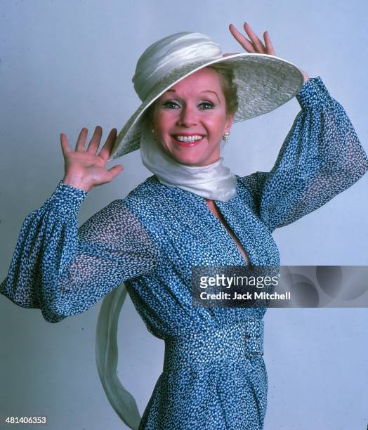 Actress, singer and dancer Debbie Reynolds photographed in New York City in June 1976.