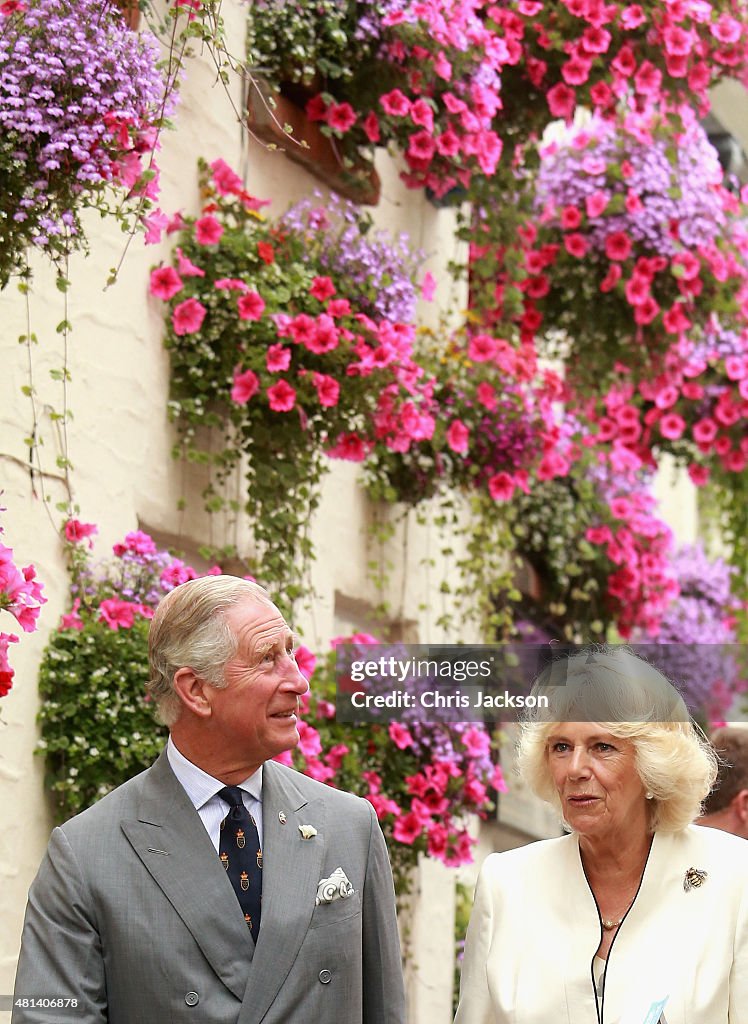 The Duke And Duchess Of Cornwall Visits Cornwall - Day 1