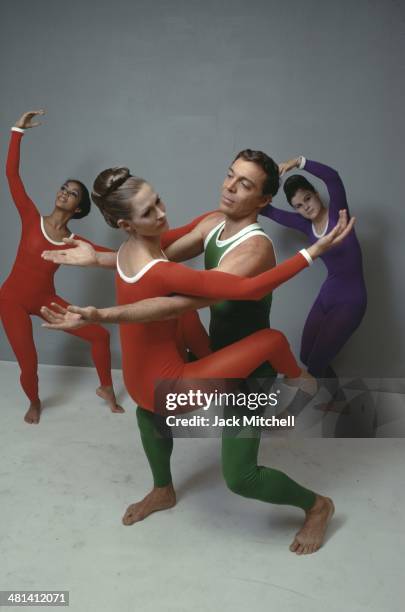 Dancer/choreographer Paul Taylor and his dance company performing 'Public Domain' in 1968.