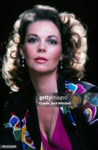 Actress Natalie Wood photographed in 1979.