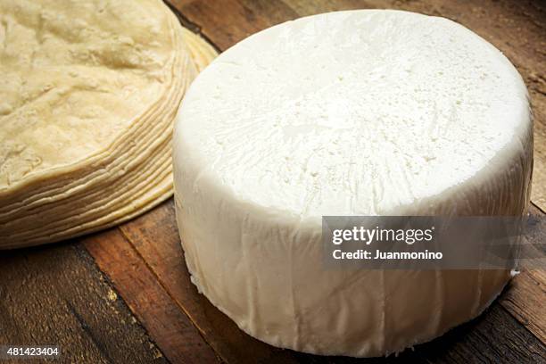fresh cheese - queso fresco bildbanksfoton och bilder