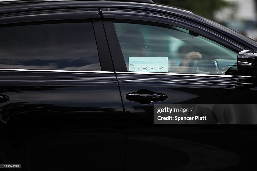 Taxi Drivers Protest Possible Uber Expansion In NYC