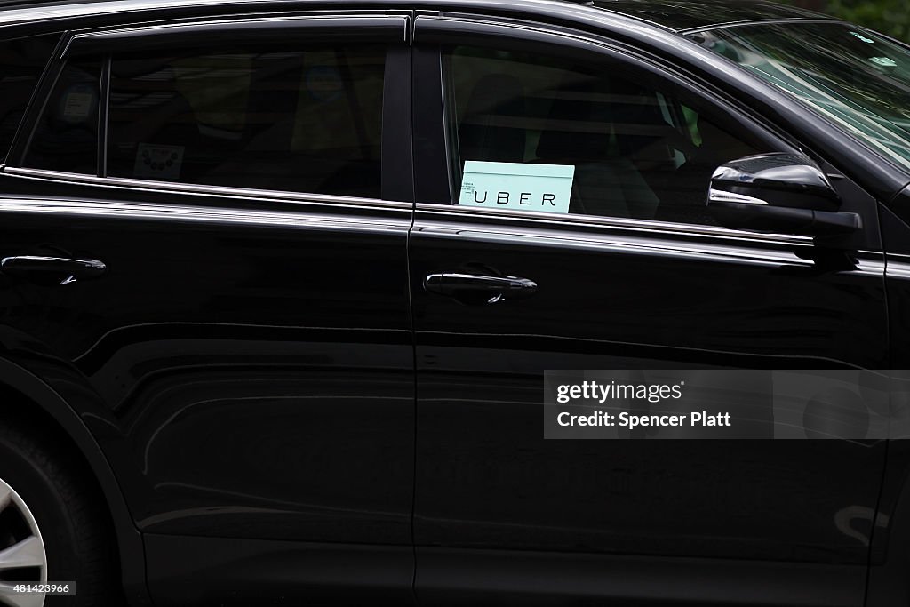 Taxi Drivers Protest Possible Uber Expansion In NYC