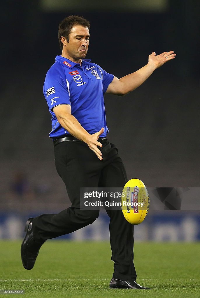 AFL Rd 2 - Western Bulldogs v North Melbourne