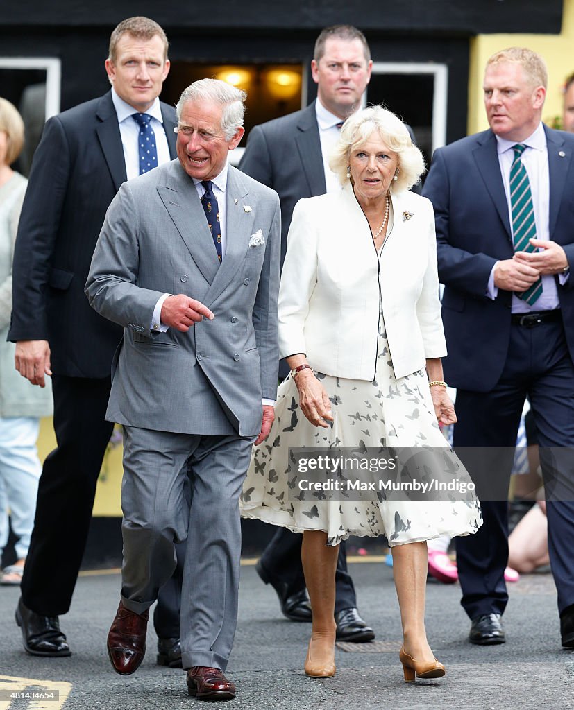 The Duke And Duchess Of Cornwall Visits Cornwall - Day 1