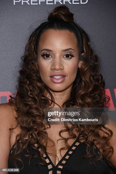 Actress Dascha Polanco attends the "Southpaw" New York Premiere at AMC Loews Lincoln Square on July 20, 2015 in New York City.