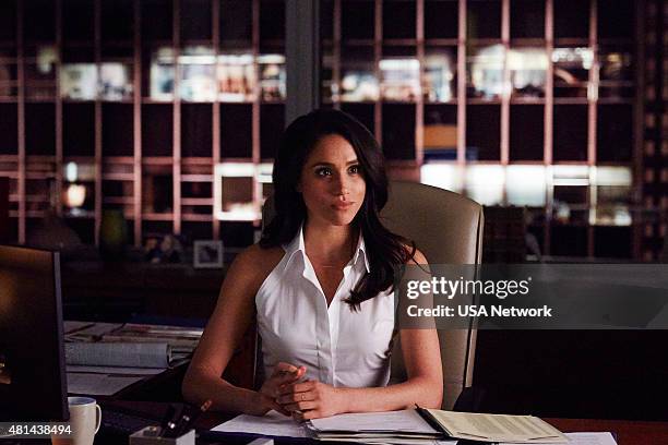 Priviledge" Episode 506 -- Pictured: Meghan Markle as Rachel Zane --