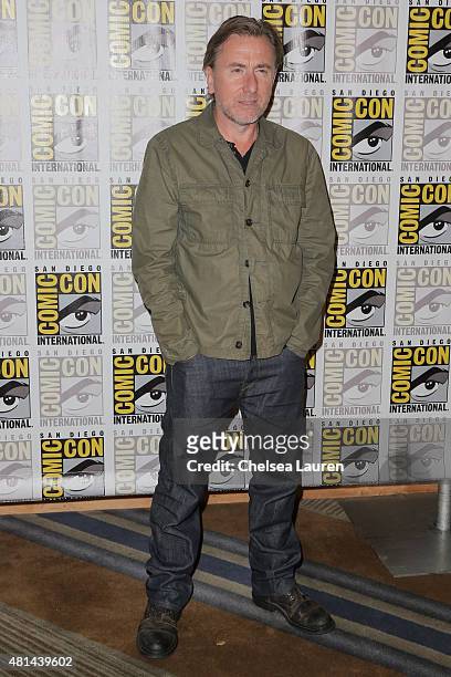 Actor Tim Roth attends 'The Hateful Eight' press room on July 11, 2015 in San Diego, California.