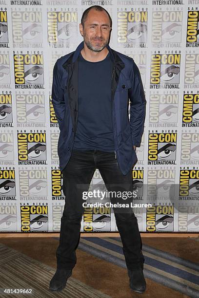 Actor Demian Bichir attends 'The Hateful Eight' press room on July 11, 2015 in San Diego, California.