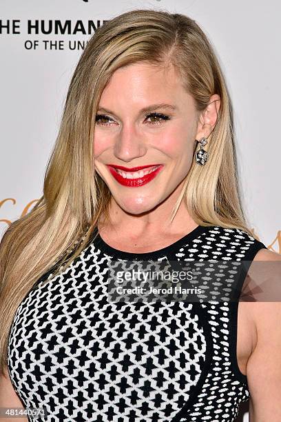 Katee Sackhoff attends the Humane Society of the United States 60th Anniversary Benefit Gala at The Beverly Hilton Hotel on March 29, 2014 in Beverly...