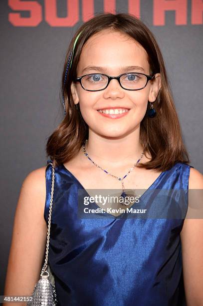 Oona Laurence attends the "Southpaw" New York premiere at AMC Loews Lincoln Square on July 20, 2015 in New York City.