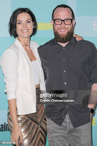 Actress Jaimie Alexander and writer / producer Martin Gero arrive at the Entertainment Weekly celebration at Float at Hard Rock Hotel San Diego on...