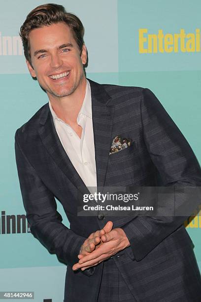 Actor Matt Bomer arrives at the Entertainment Weekly celebration at Float at Hard Rock Hotel San Diego on July 11, 2015 in San Diego, California.