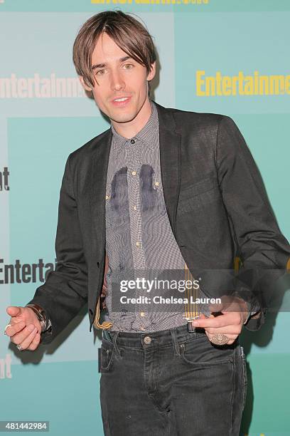 Actor Reeve Carney arrives at the Entertainment Weekly celebration at Float at Hard Rock Hotel San Diego on July 11, 2015 in San Diego, California.