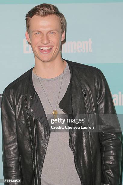 Actor Connor Weil arrives at the Entertainment Weekly celebration at Float at Hard Rock Hotel San Diego on July 11, 2015 in San Diego, California.