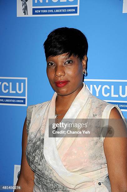 Constance Malcom attends Broadway Stand Up for Freedom at NYU Skirball Center on July 20, 2015 in New York City.