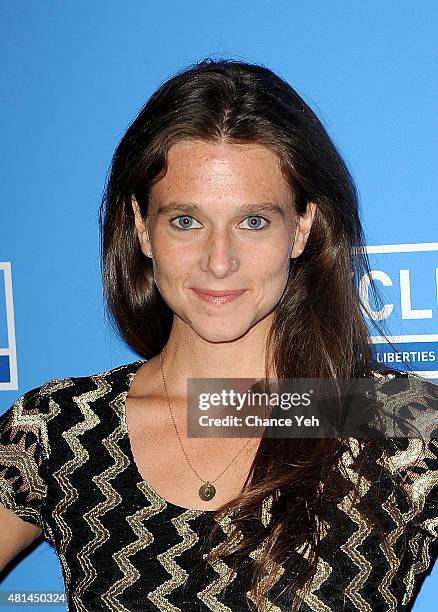 Liana Stampur attends Broadway Stand Up for Freedom at NYU Skirball Center on July 20, 2015 in New York City.