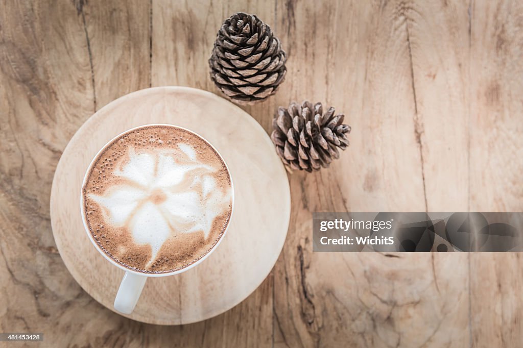 Cup of cappuccino
