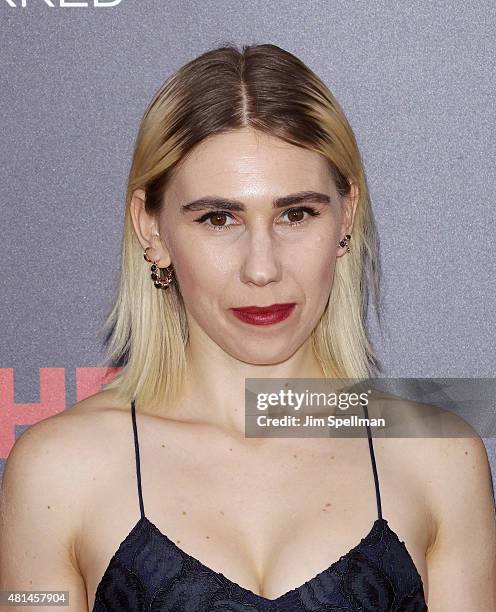 Actress Zosia Mamet attends the "Southpaw" New York premiere at AMC Loews Lincoln Square on July 20, 2015 in New York City.