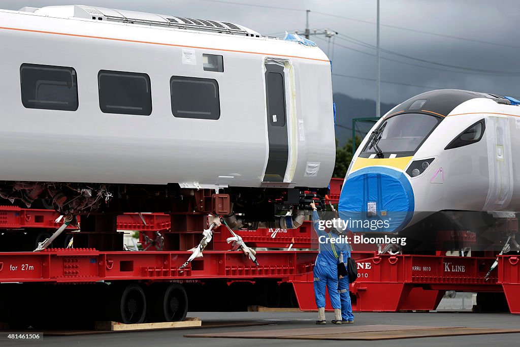 Exporting Of Trains For U.K. Intercity Express Programme Manufactured By Hitachi Ltd.