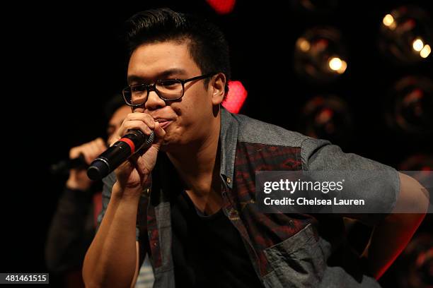 Niko Del Rey 102 The Sing Off Live Tour West Hollywood Ca Stock Photos, High-Res ...