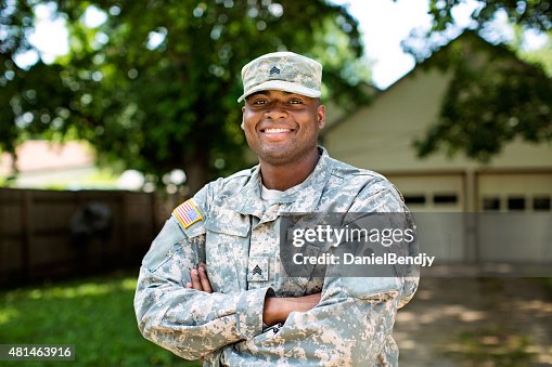 Sergent afro-américaine aux États-Unis. TM Sergent afro-américaine aux États-Unis. TM