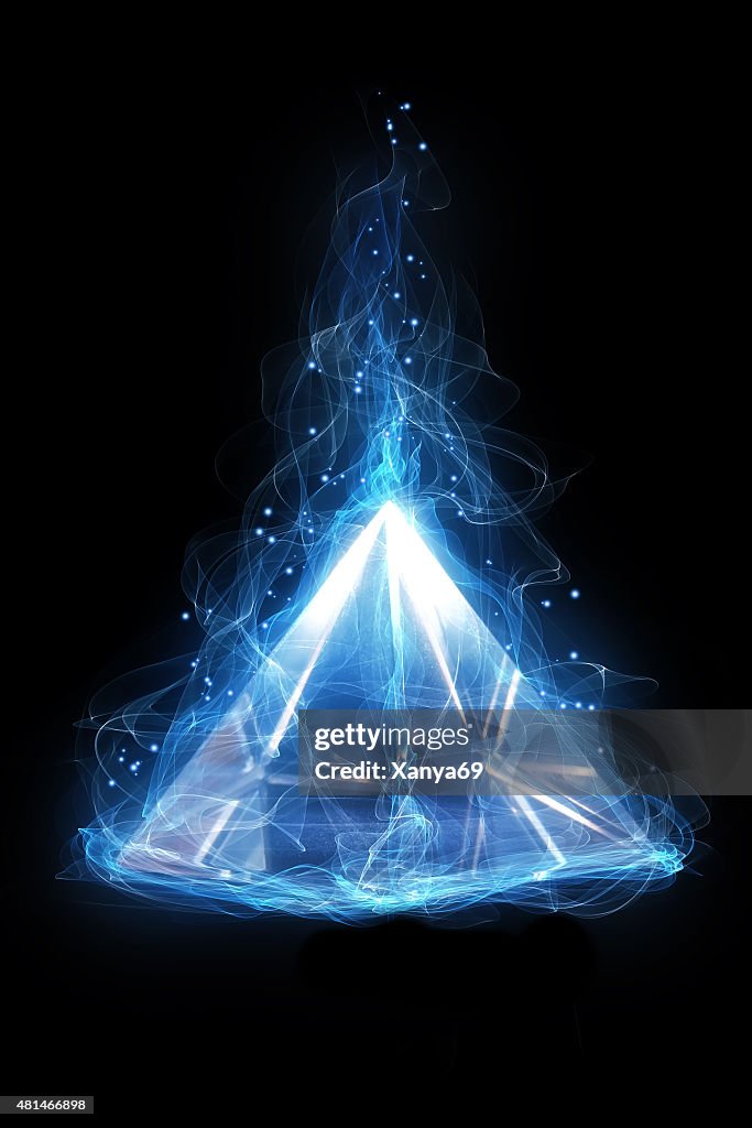Magic Array Pyramid Magic Glass Pyramid High-Res Stock Photo - Getty Images