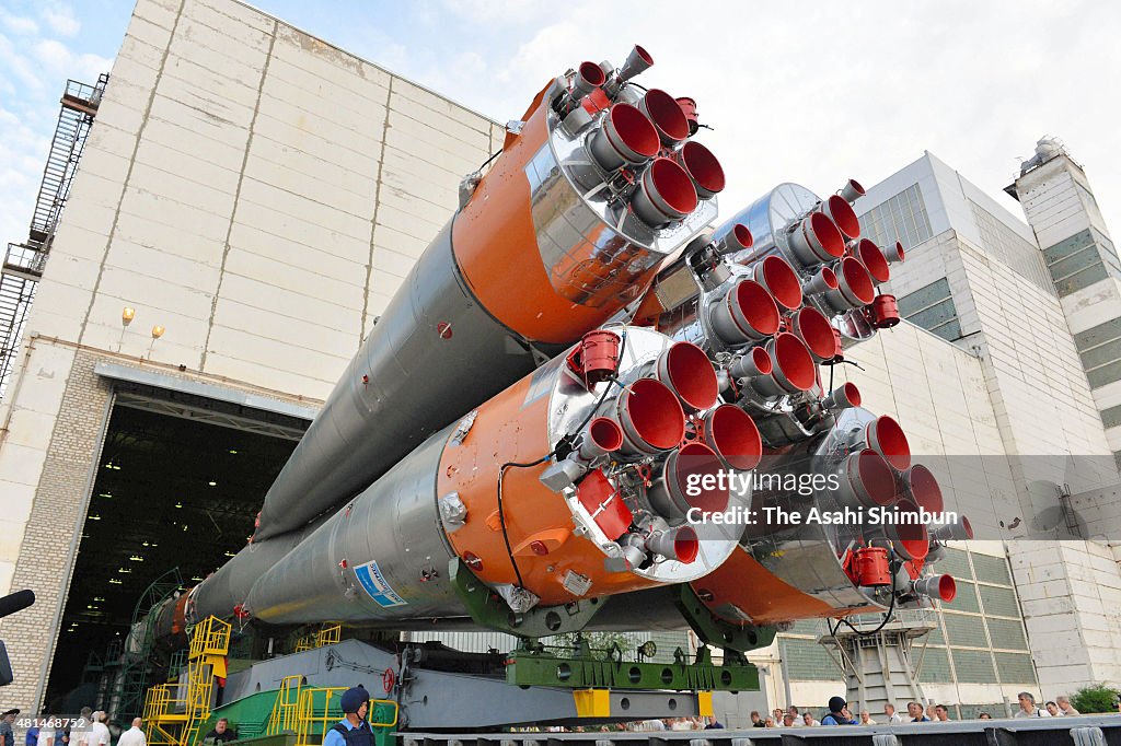 Soyuz Rocket Readied For July 23 Flight