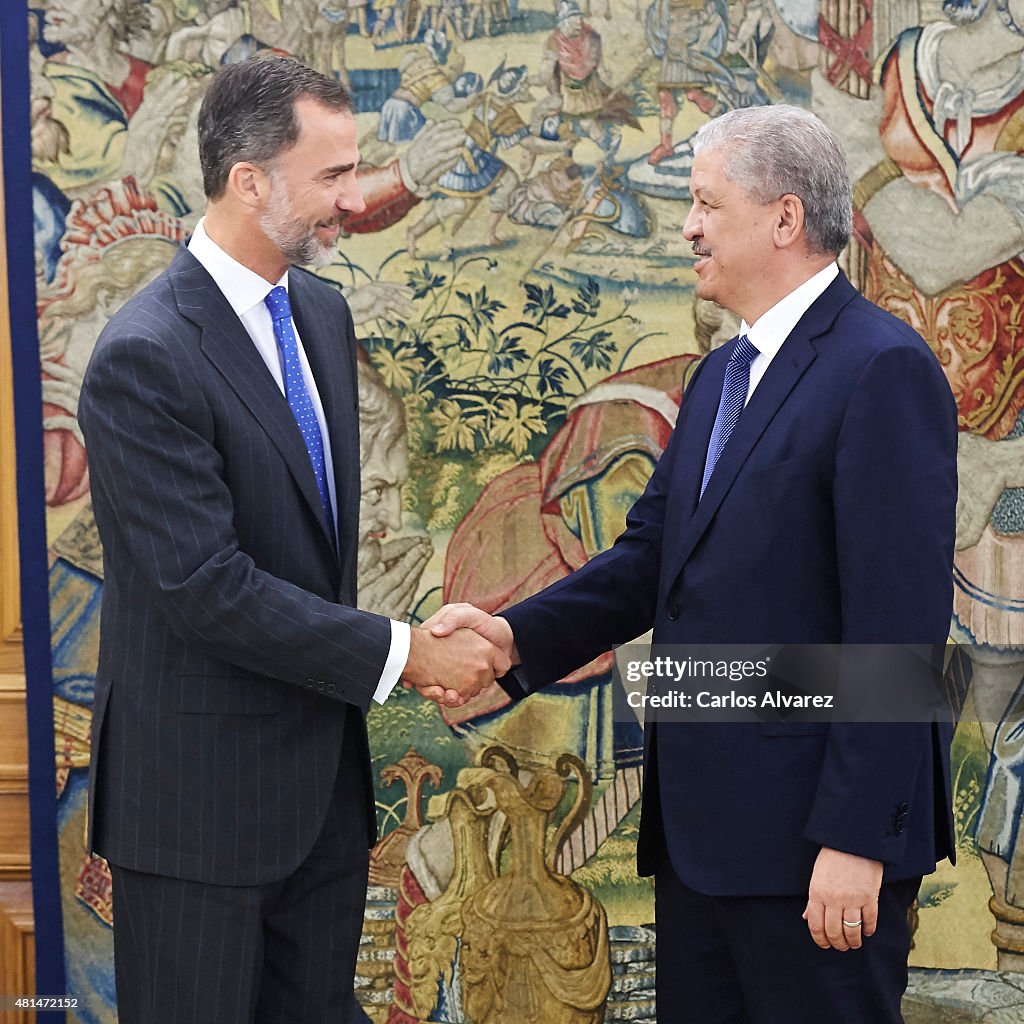 King Felipe VI Of Spain Attends Several Audiences