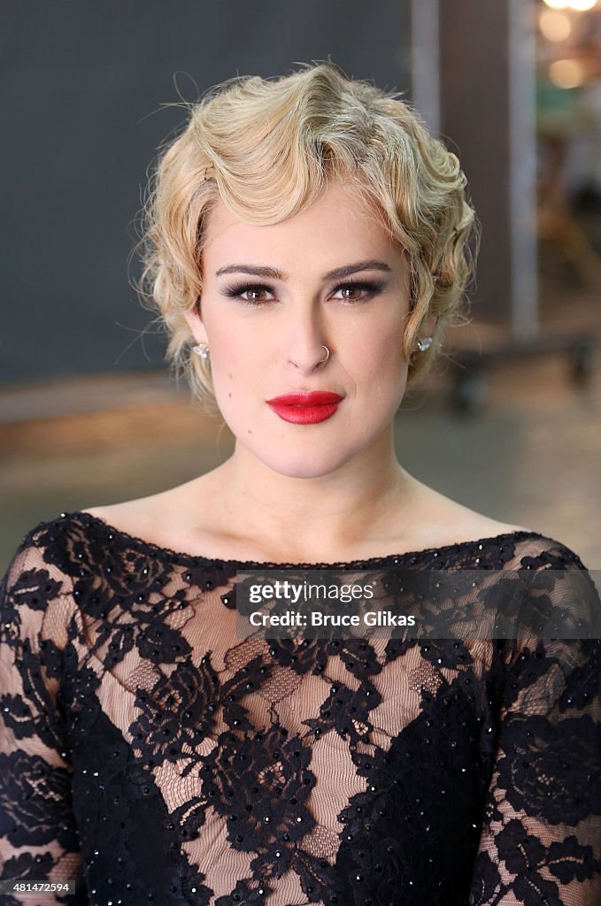 Rumer Willis Behind The Scenes At Her "Chicago On Broadway" Photo Shoot