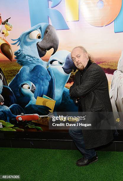 Bill Bailey attends the UK Gala screening of "Rio 2" at Vue West End on March 30, 2014 in London, England.