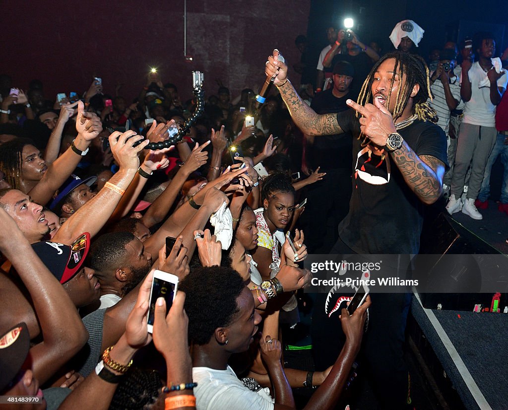 Rapper future performs at the