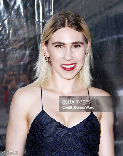 Zosia Mamet attends the "Southpaw" New York premiere at AMC Loews Lincoln Square on July 20, 2015 in New York City.