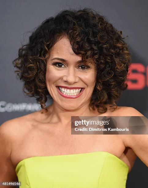 Lana Young attends the 'Southpaw' New York Premiere at AMC Loews Lincoln Square on July 20, 2015 in New York City.