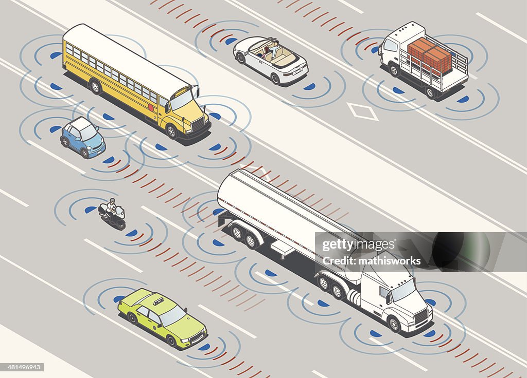 Collision Detection Computer Graphics Collision Detection Radar Illustration High-Res Vector Graphic - Getty ...