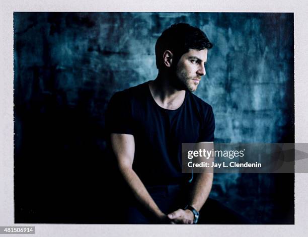 Actor David Giuntoli of 'Grimm' is photographed on polaroid film at Comic-Con International 2015 for Los Angeles Times on July 9, 2015 in San Diego,...