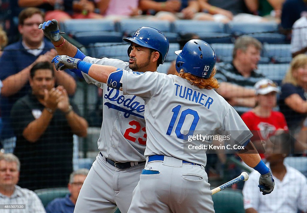 Los Angeles Dodgers v Atlanta Braves