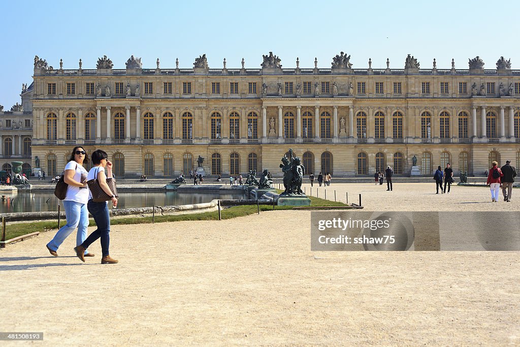 Palace of Versailles Tourists