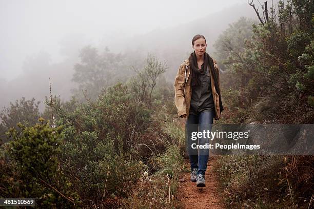 waking up to a walk in the wilderness - extreme terrain stock pictures, royalty-free photos & images