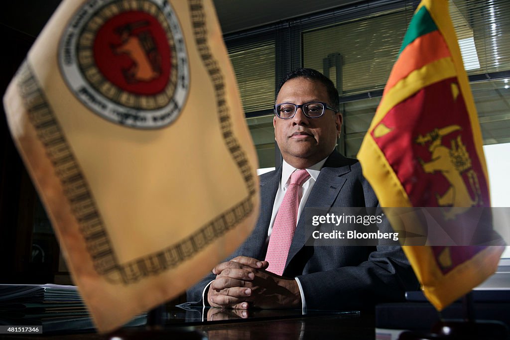 Central Bank of Sri Lanka Governor Arjuna Mahendran Portraits