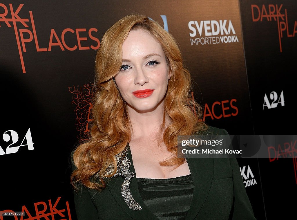 Apothic Wines And SVEDKA Vodka Present The Los Angeles Premiere Of A24 And DIRECTV's "DARK PLACES"