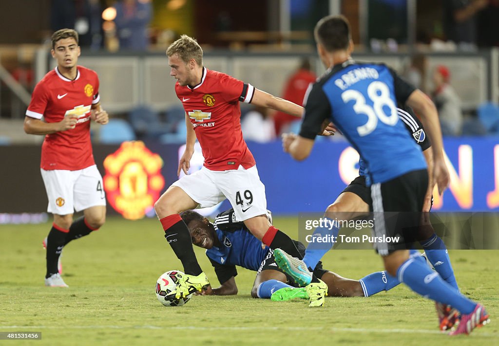 International Champions Cup 2015 - Manchester United v San Jose Earthquakes