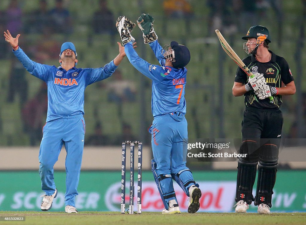India v Australia - ICC World Twenty20 Bangladesh 2014