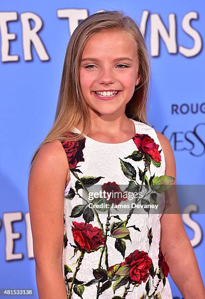 Meg Crosbie attends the "Paper Towns" New York Premiere at AMC Loews Lincoln Square on July 21, 2015 in New York City.