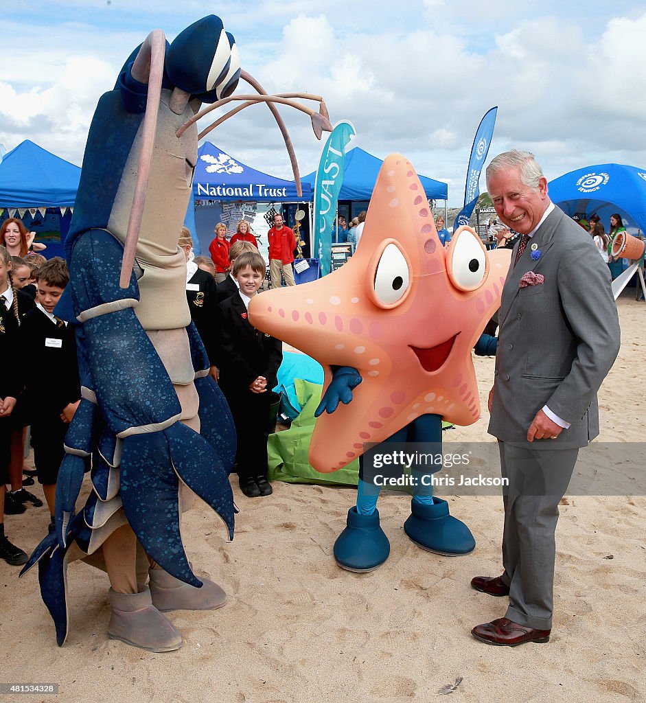 The Duke And Duchess Of Cornwall Visits Cornwall - Day 3