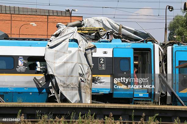 Damage Train Moving 22 Studenka Train Disaster Stock Photos, High-Res Pictures, and Images ...