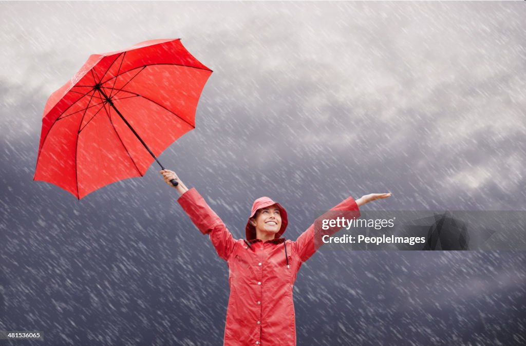 Regen? Wer kümmert sich drum?!